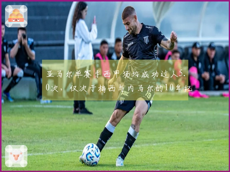 亚马尔单赛季西甲场均成功过人5.0次，仅次于梅西与内马尔的10年纪录